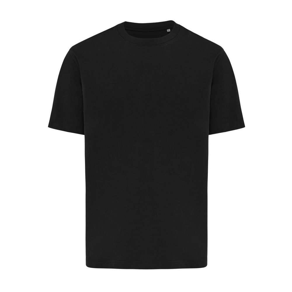 IQONIQ Nikko Heavyweight T-Shirt aus recycelter Baumwolle - schwarz (± PMS Black)