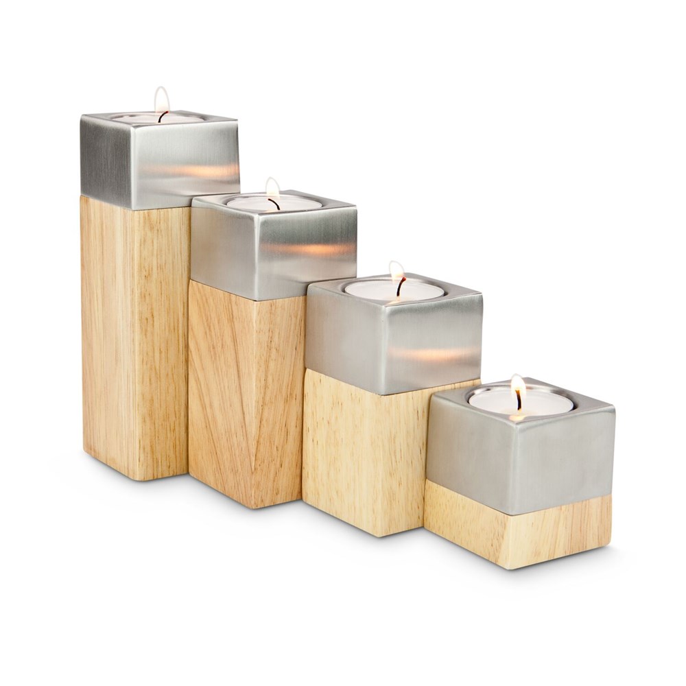 ROMINOX® 4er Teelicht-Set // Luce