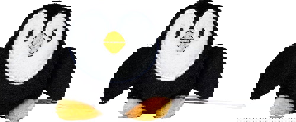 Schmoozies® Pinguin, schwarz/weiß, one size