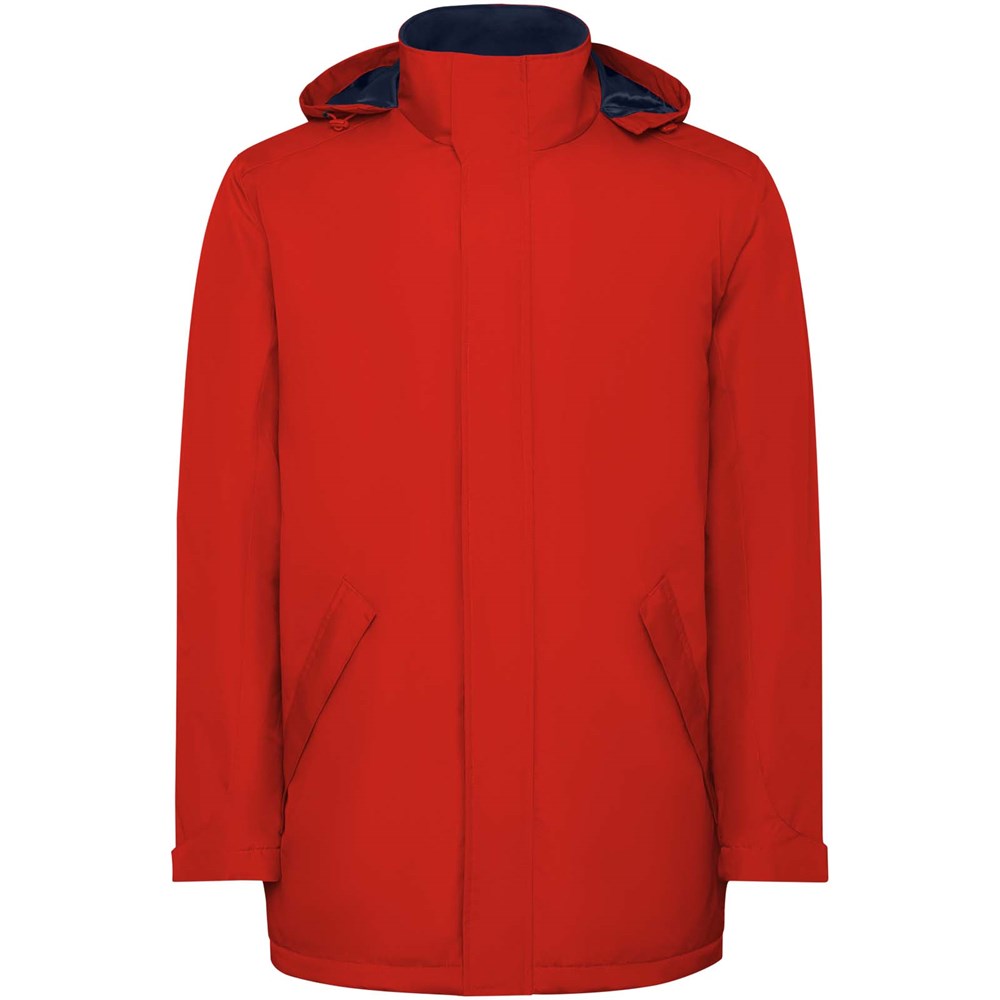 America wattierter Parka für Herren - Rot