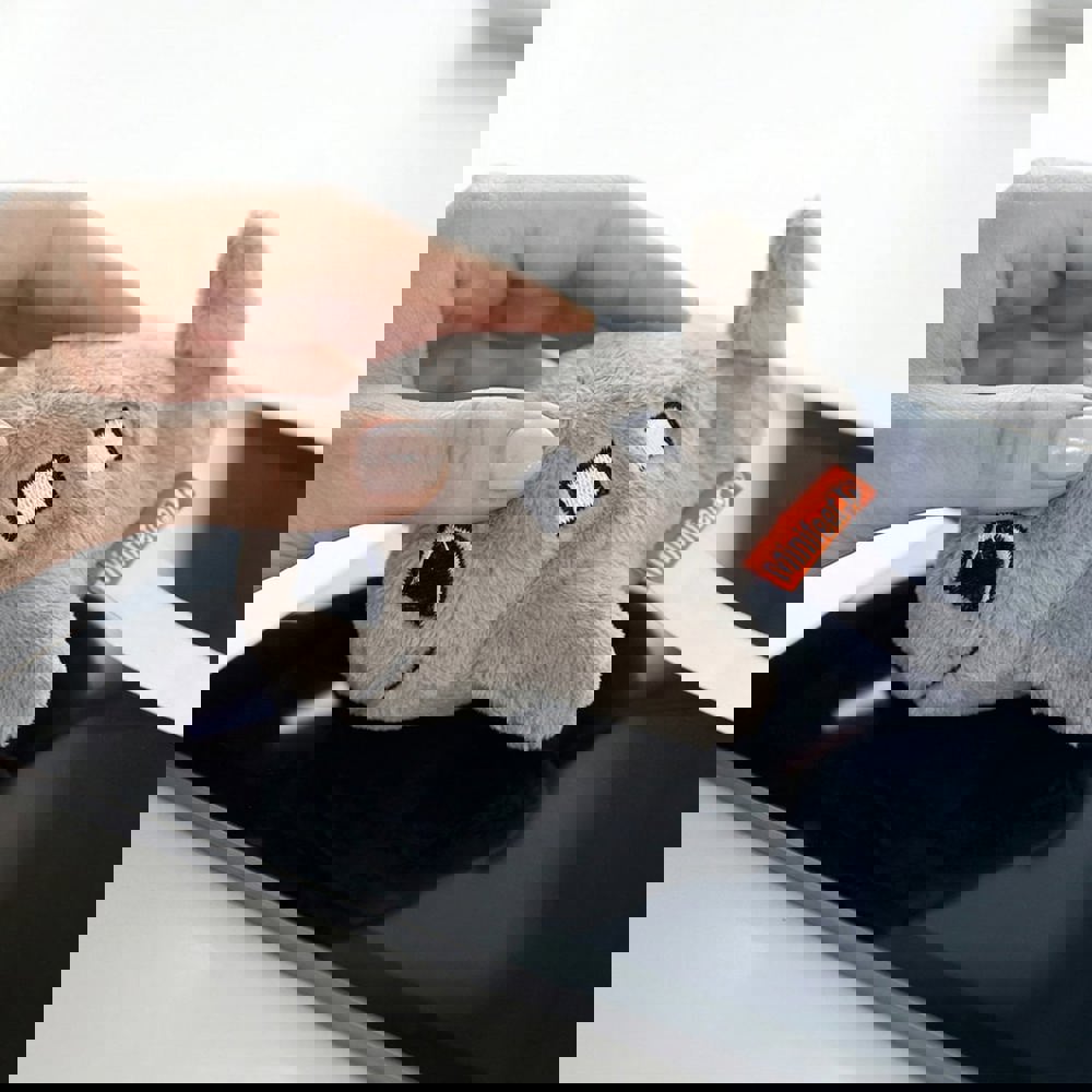 Schmoozies® Flugzeug, grau, one size