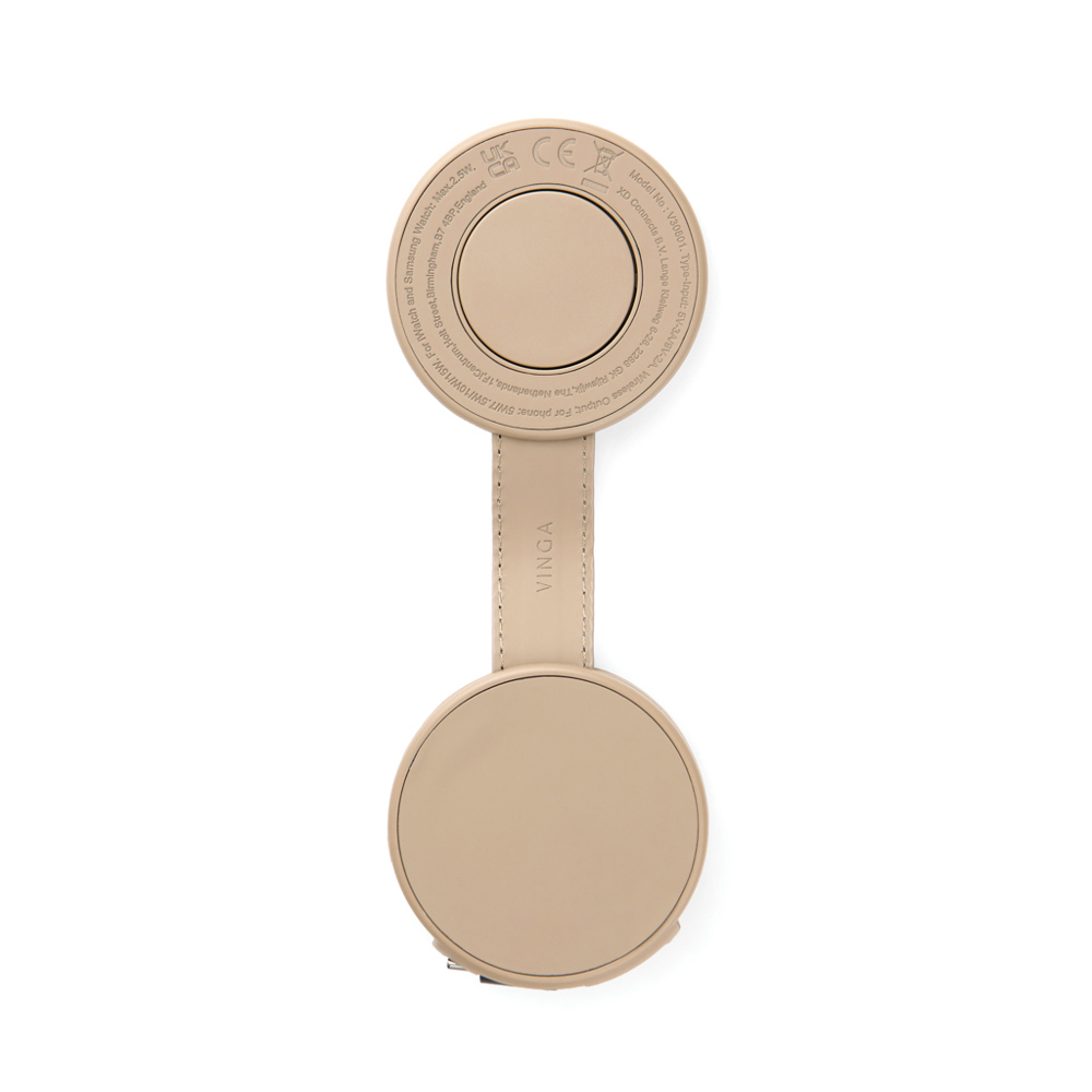 VINGA Baltimore 2-in-1 kabelloser 15W RCS Travel Charger