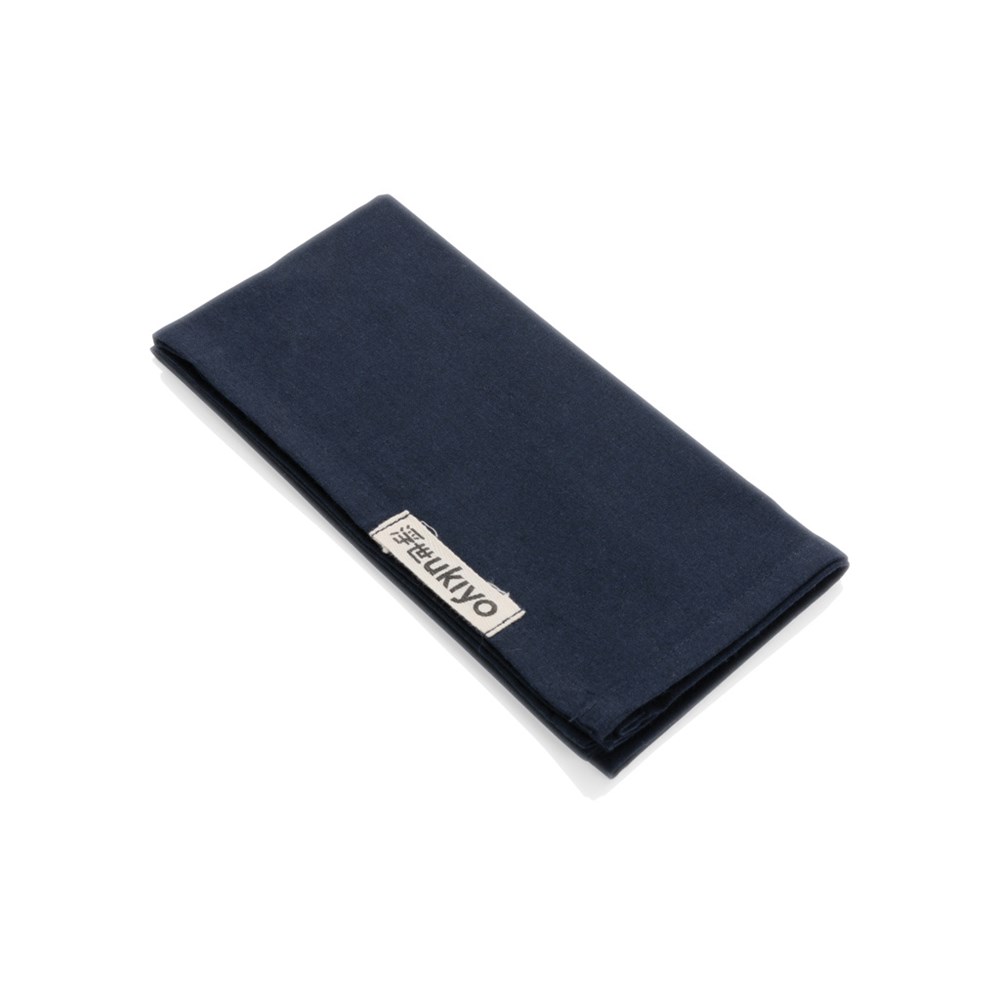 Ukiyo Aware™ 180gr rCotton 4-tlg. Servietten-Set - navy blau (± PMS 539)