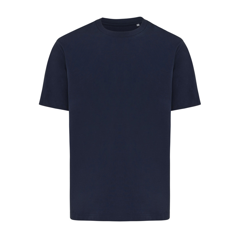 IQONIQ Nikko Heavyweight T-Shirt aus recycelter Baumwolle - navy blau (± PMS 19-3923TCX)