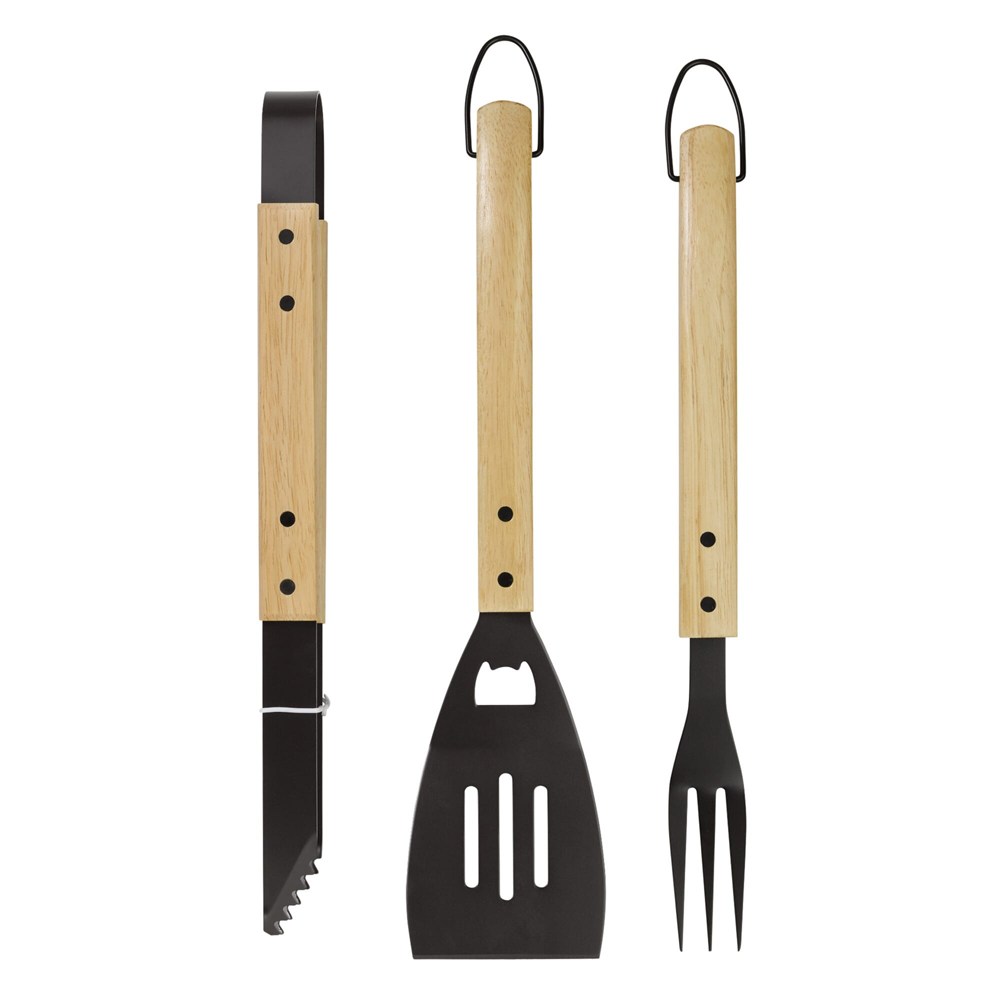 Grillset, Holzoptik